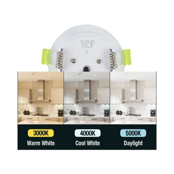 Integral | ILDLFR65M003 | Evofire | LED Downlight | IP65 230V | CCT Selectable 4 Integral LED ILDLFR65M003 - Ecoguard Fire Rated IP65 CCT Dimmable Downlight 4
