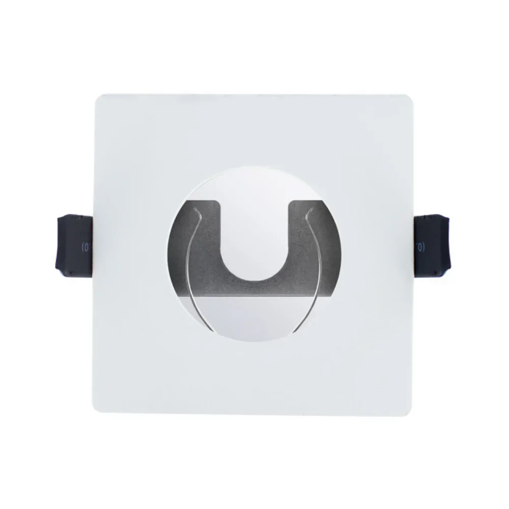 Integral ILDLFR70D009 Evofire Fire Rated IP65 White LED GU10 Square Downlight 3 Integral ILDLFR70D009 Evofire Fire Rated IP65 White LED GU10 Square Downlight 2