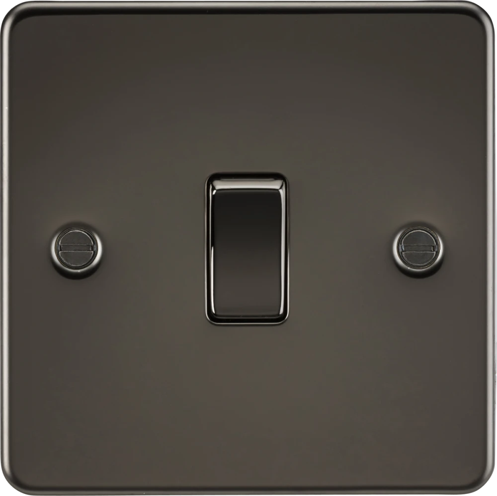 Knightsbridge | FP1200GM | 10AX 1G Intermediate Switch | Gunmetal 1 Knightsbridge FP1200GM Intermediate Switch