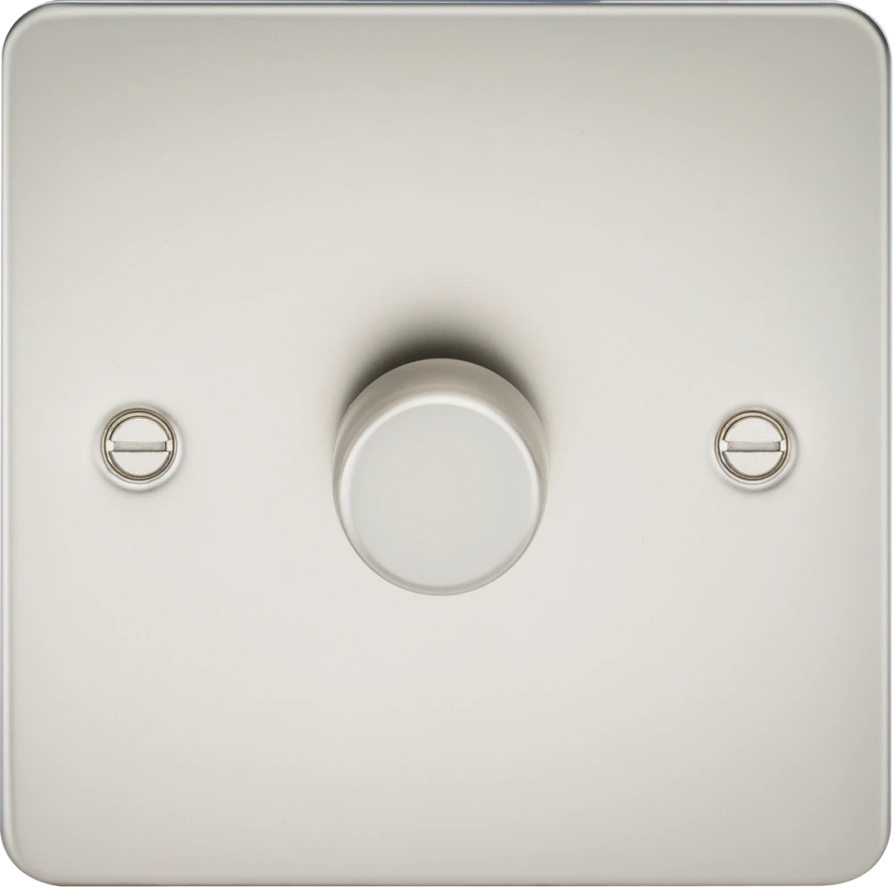 Knightsbridge | FP2191PL | 1G 2-way 10-200W (5-150W LED) Intelligent dimmer | Pearl 1 Knightsbridge FP2191PL Intelligent Dimmer