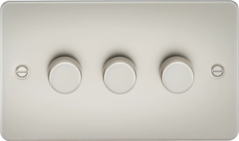 Knightsbridge | FP2193PL | 3G 2-way 10-200W (5-150W LED) Intelligent dimmer | Pearl 1 Knightsbridge FP2193PL Intelligent Dimmer