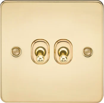 Knightsbridge FP2TOGPB Toggle Switch