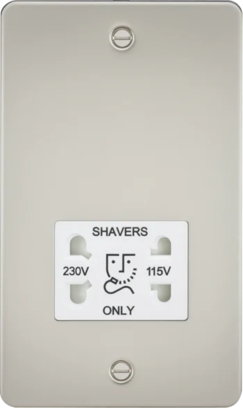 Knightsbridge FP8900PLW Shaver Socket