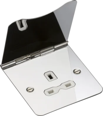 Knightsbridge FPR7UPCW Floor Socket