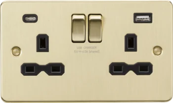 Knightsbridge FPR9940BB USB Socket