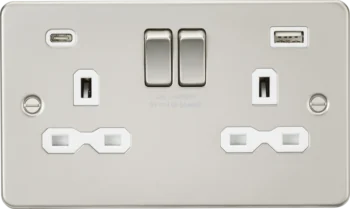 Knightsbridge FPR9940PLW USB Socket