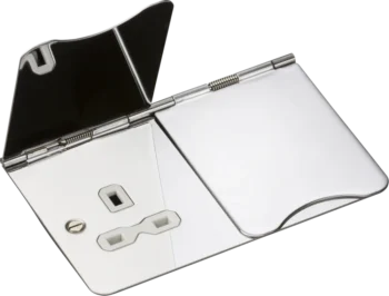 Knightsbridge FPR9UPCW Floor Socket