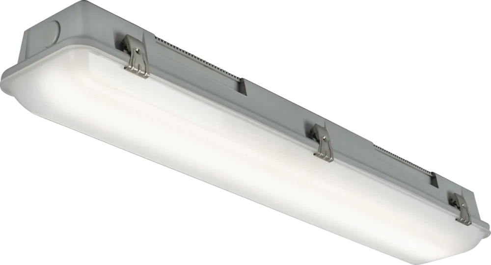 Knightsbridge | HEXSCW2 | HELIX SHIFT LED Non-Corrosive Fitting | 2ft | IP66 | IK10 | Quad Wattage CCT Adjustable 1 Knightsbridge HEXSCW2 LED Non-Corrosive Fitting