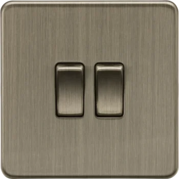 Knightsbridge SF3000AB 2G 2-Way Switch