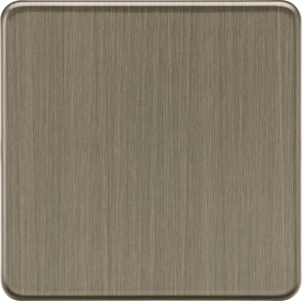 Knightsbridge | SF8350AB | 1G Blanking Plate | Antique Brass 1 Knightsbridge SF8350AB 1G Blanking Plate