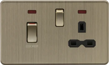 Knightsbridge SFR83MNAB Cooker Switch Socket