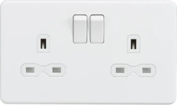 Knightsbridge SFR9000MW Switched Socket