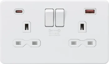 Knightsbridge SFR9945MW USB Socket
