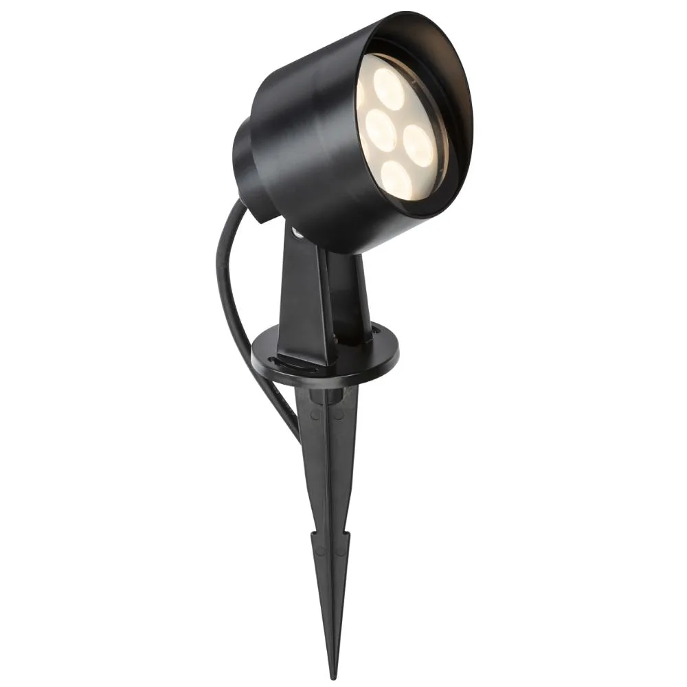Knightsbridge | SPIKE4PC | 230V IP65 4W LED Spike Light | 3000K | Matt Black 1 Knightsbridge SPIKE4PC LED Spike Light