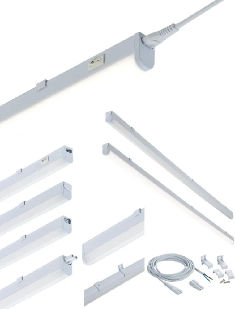 Knightsbridge | UCLED22WW | 230V 22W LED Linkable Striplight | 3000K | 1438mm 1 Knightsbridge | UCLED22WW | 230V 22W LED Linkable Striplight | 3000K | 1438mm