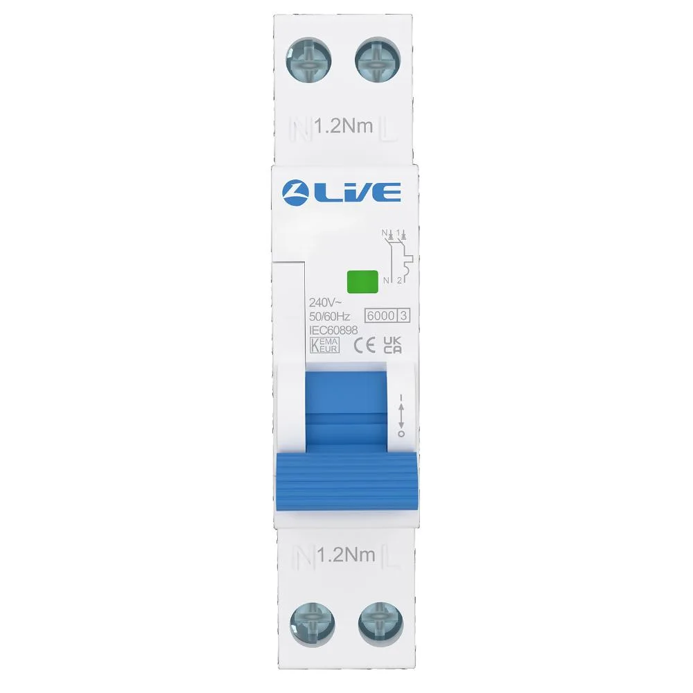 Live Electrical | CN106B | 2P Bi-Directional MCB | B Curve | 6A | For SRN Consumer Units 3 Live Electrical | CN106B | 2P Bi-Directional MCB | B Curve | 6A | For SRN Consumer Units