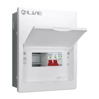 Live Electrical FMC06S-SP SRN Flush Consumer Unit