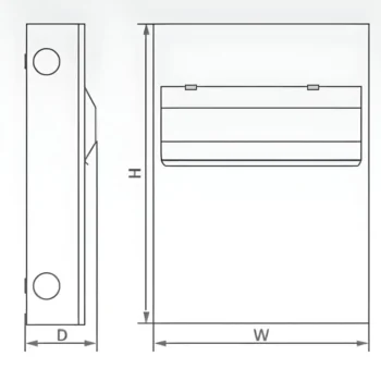 Live Electrical | LHFS125 | 3 Phase Metal Switch Fuse Box | 3 x 100A Fuses