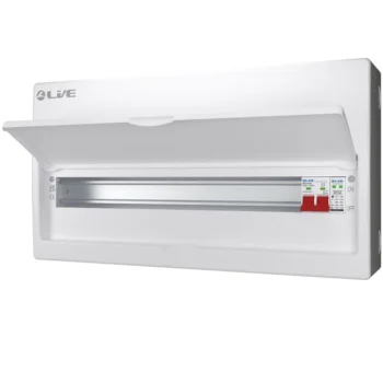 Live Electrical | LSMC24S-SP | SRN | Double Pole Busbar Consumer Unit | Type 2 SPD | 21 Way