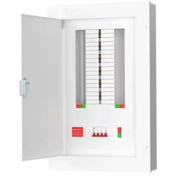 Live Electrical TPN12-125 125A 12 Way TPN Distribution Board