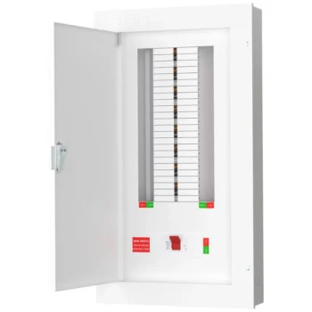 250A Live Electrical 16 Way TPN Distribution Board