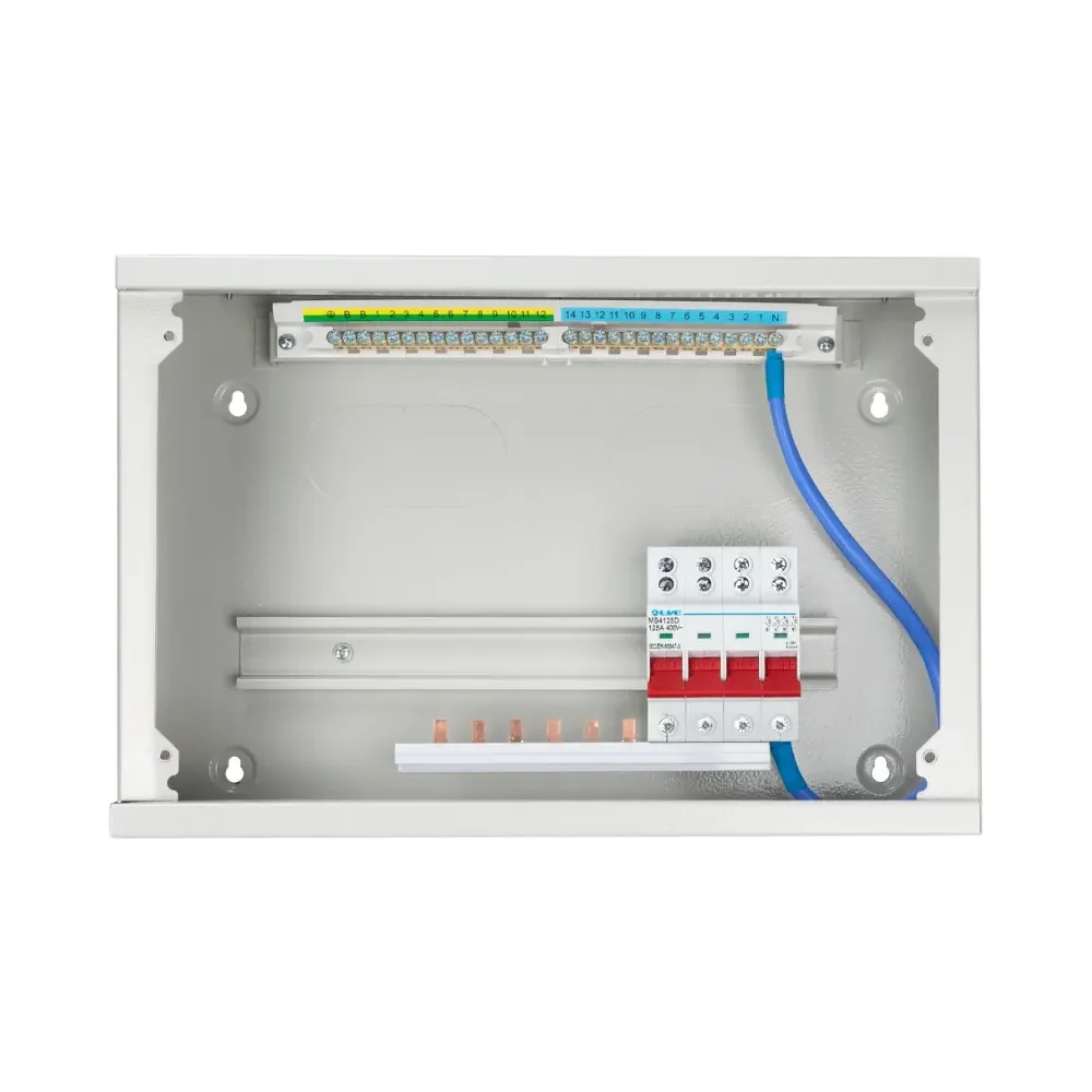 Live Electrical | TPNH02-100 | 2 Way Horizontal TP&N Distribution Board | 100A 4 Pole Main Switch 2 Live Electrical TPNH02-100 2 Way Horizontal TP&N Distribution Board – 100A 4 Pole Main Switch 2