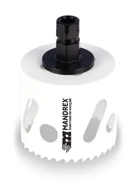 Mandrex MHB4Q022B Mandrex MHB4Q022B BI-METAL SpeedXcut M42 22mm (7/8″) with MXqs Adapter 2