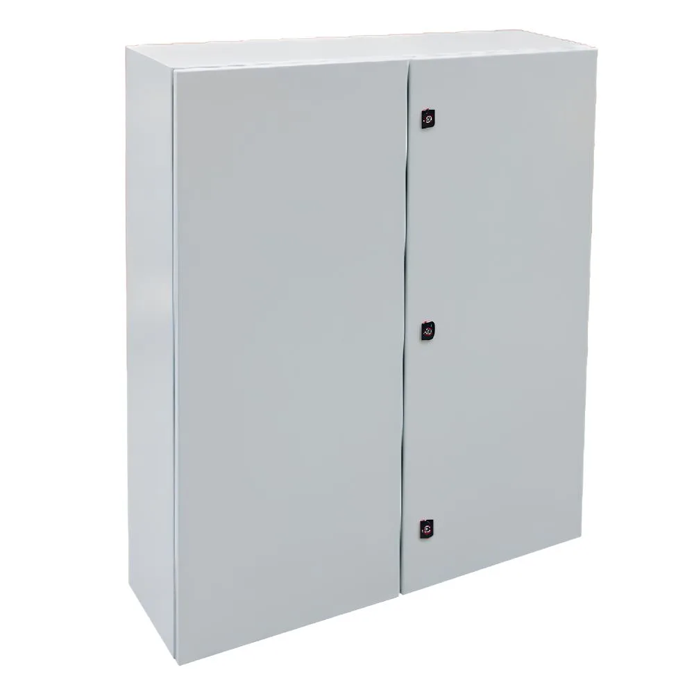 Niglon | MS10010025 | Double Door Mild Steel Enclosure | IP55 | 1000mm x 1000mm x 250mm 1 Niglon MS10010025 Double Door Mild Steel Enclosure IP55