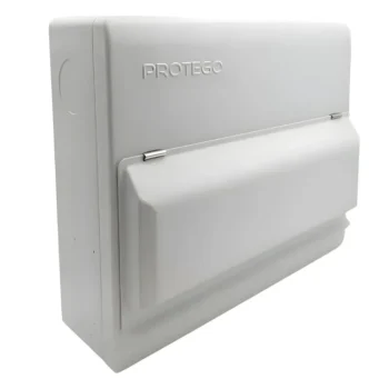 PCU1008M/5RCBO/BIDIR Niglon | PCU1008M | Protego | SPD Consumer Unit Kit | 7 Usable Way | 5 Bi-Directional RCBOs