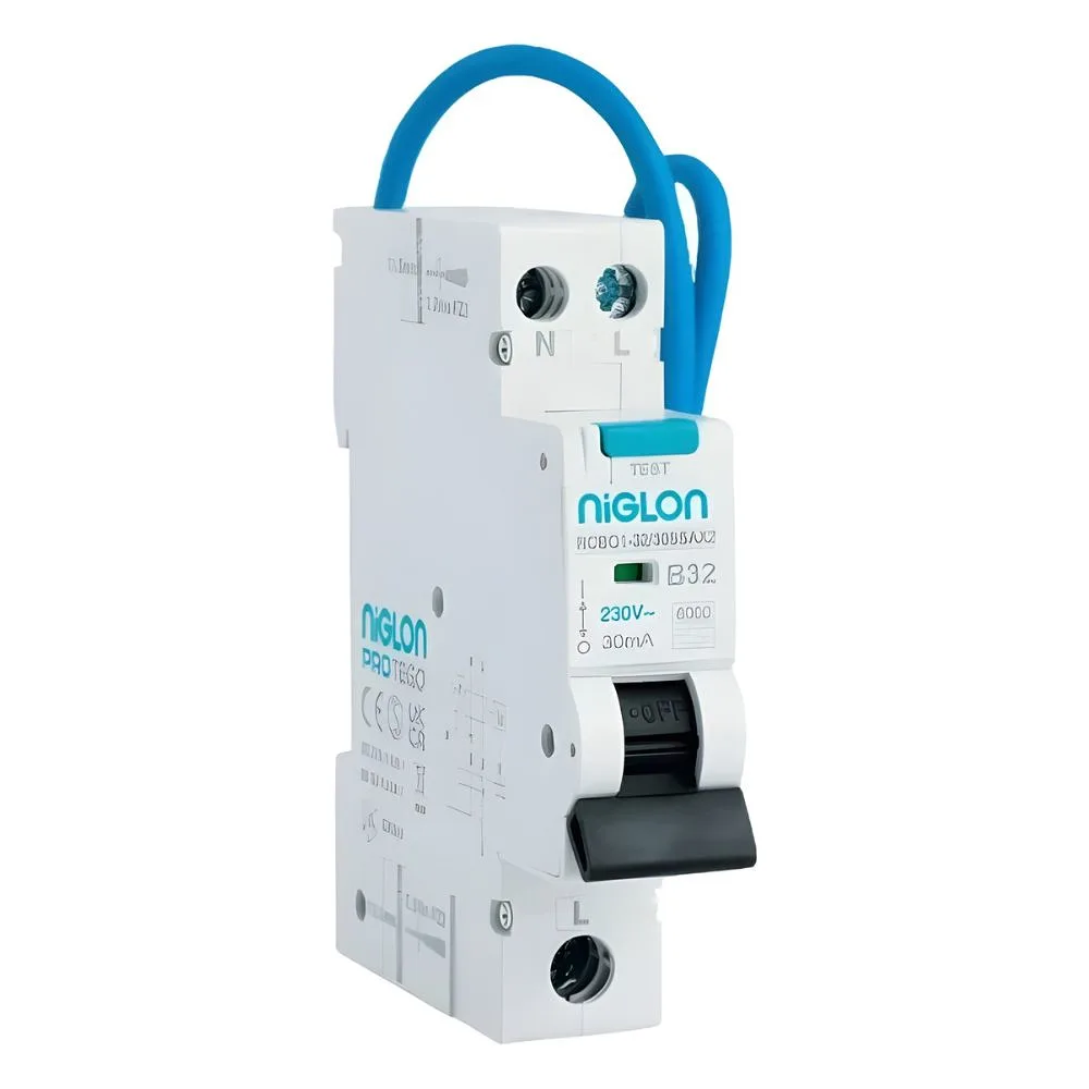 Niglon | PCU1008M | Protego | SPD Consumer Unit Kit | 7 Usable Way | 5 Bi-Directional RCBOs 3 Niglon Bi-Directional RCBO