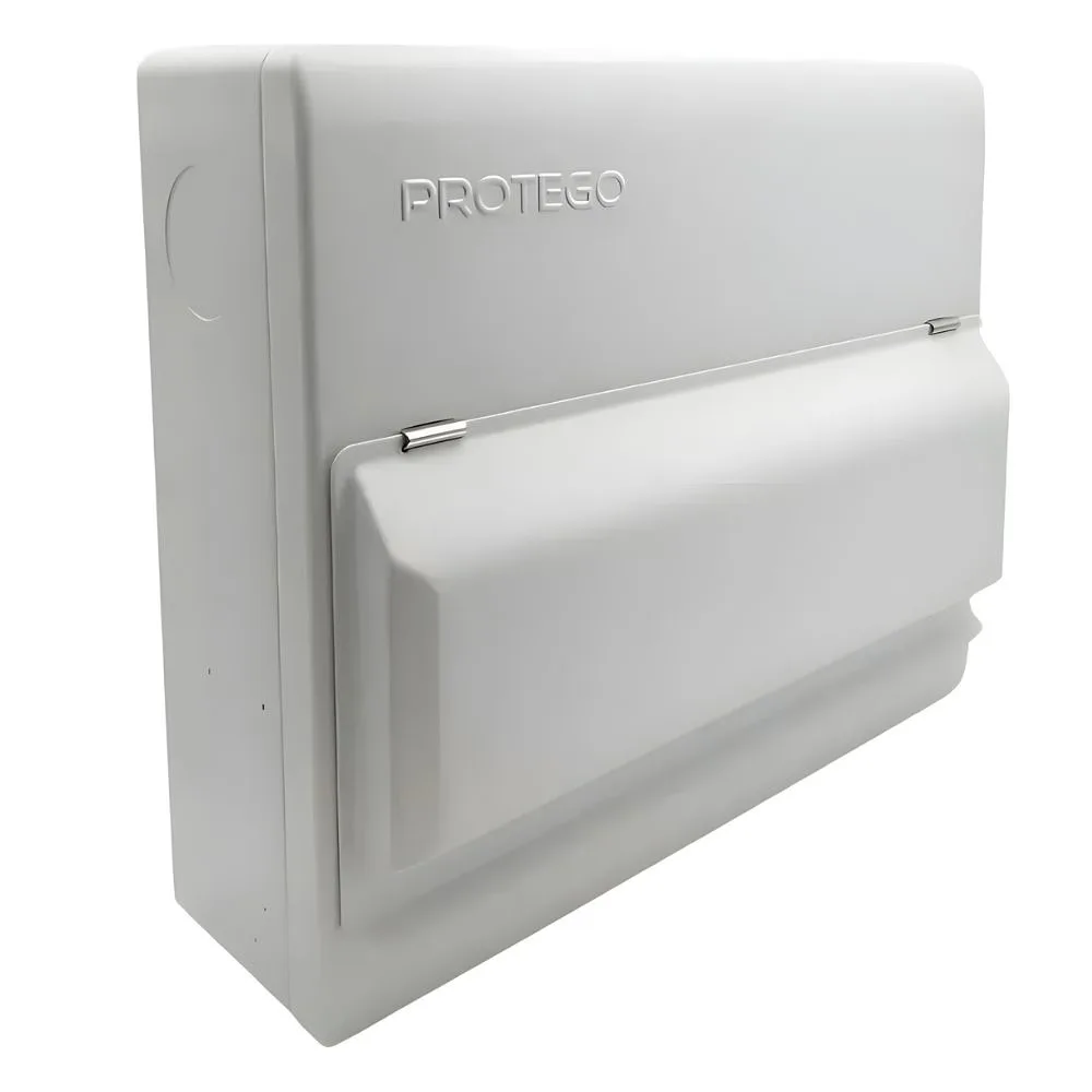 Niglon | PCU1816M | Protego | SPD Consumer Unit Kit | 15 Usable Way | 12 Bi-Directional RCBOs 2 Niglon Protego SPD Consumer Unit Kit