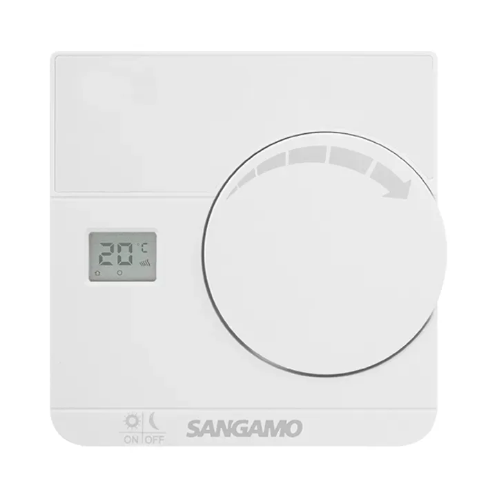 Sangamo CHPRSTATD Choice Plus Room Thermostat Digital White 1 Sangamo CHPRSTATD Choice Plus Room Thermostat Digital White