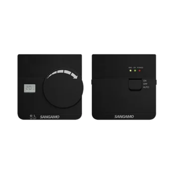 Sangamo CHPRSTATDRFB Choice Plus Room Thermostat Digital Black Wireless