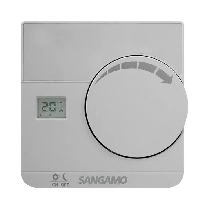Sangamo CHPRSTATDS Choice Plus Room Thermostat Digital Silver 1 Sangamo CHPRSTATDS Choice Plus Room Thermostat Digital Silver