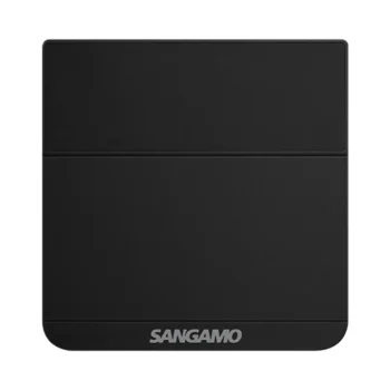 Sangamo CHPRSTATTB Choice Plus Room Thermostat Electronic Black Tamper Proof
