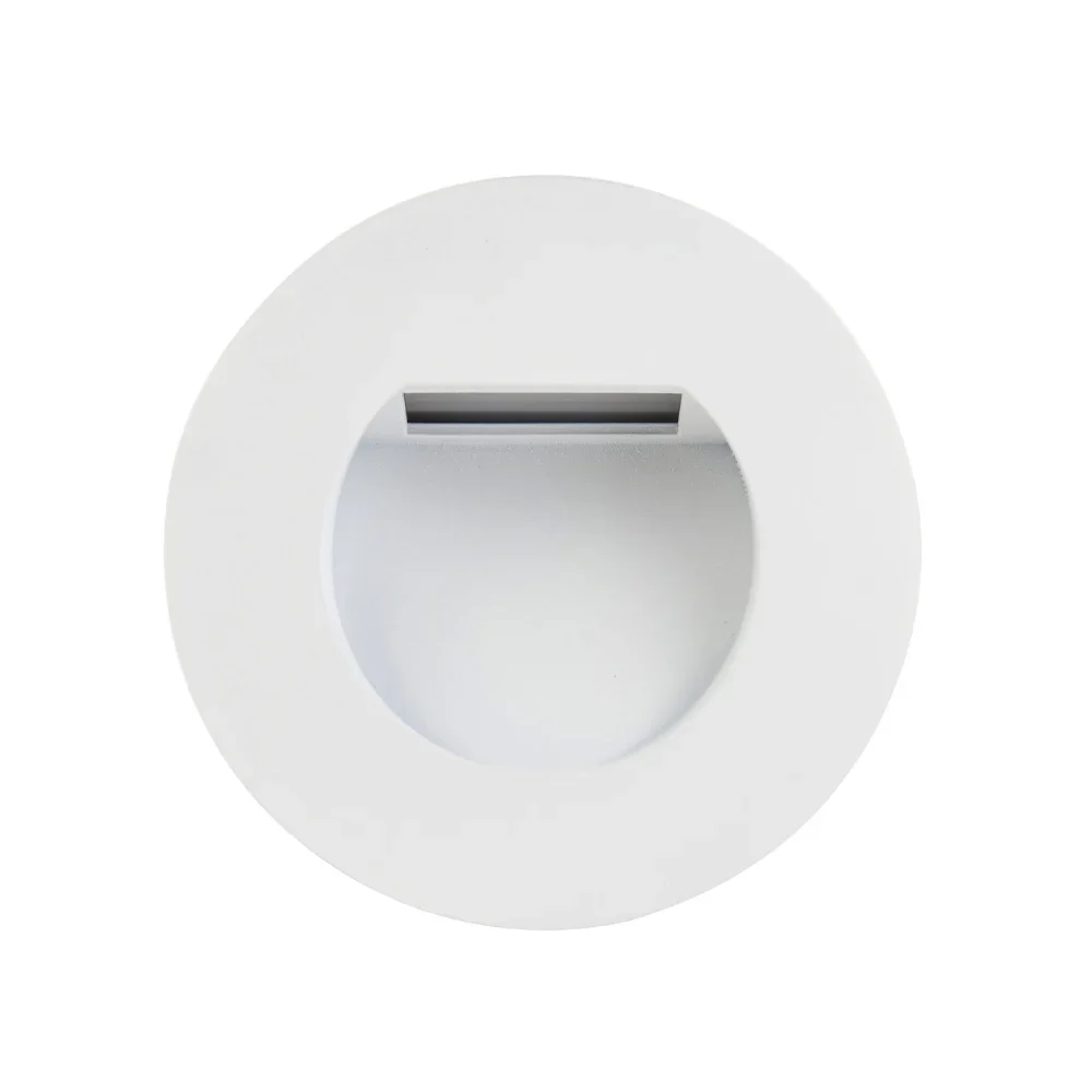Saxby 103853 White Round Bezel for Albus CCT Wall Light 4 Saxby 103853 White Round Bezel for Albus CCT Wall Light 2