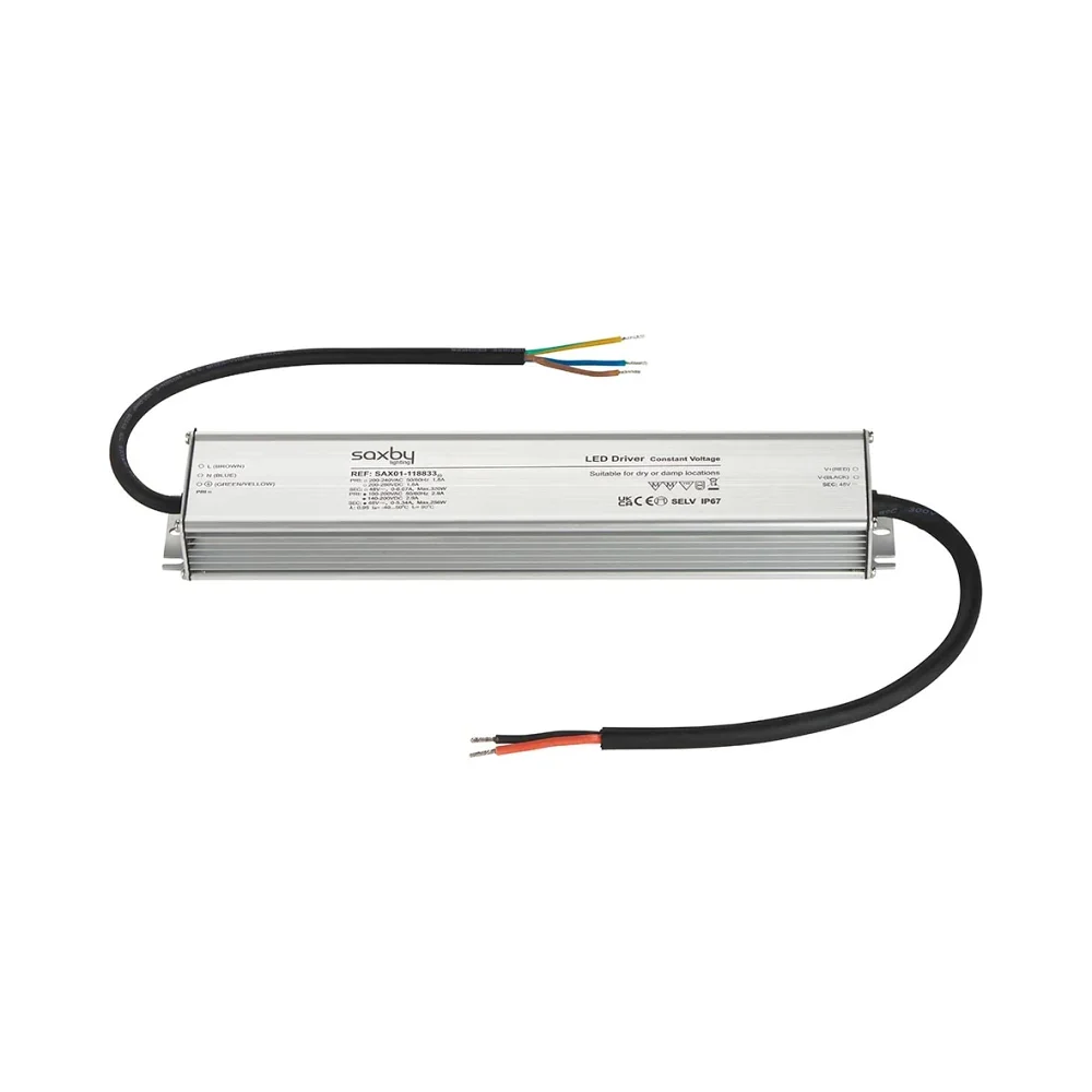 Saxby 118833 Constant Voltage LED Driver IP67 48V 320W 2 Saxby 118833 Constant Voltage LED Driver IP67 48V 320W 2