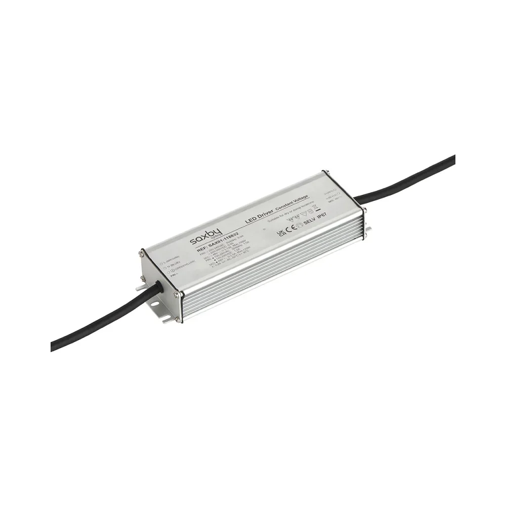 Saxby 118834 Dimmable Constant Voltage LED Driver IP67 48V 200W 1 Saxby 48V 200W Dimmable Constant Voltage LED Driver IP67