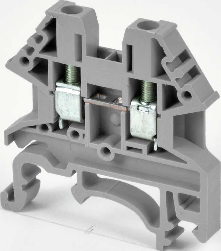 Switchtec | DK2.5N-GY | Phase Grey 2.5mm Din Rail Terminal 1 Switchtec DK2.5N-GY Din Rail Terminal Phase Grey 2.5mm