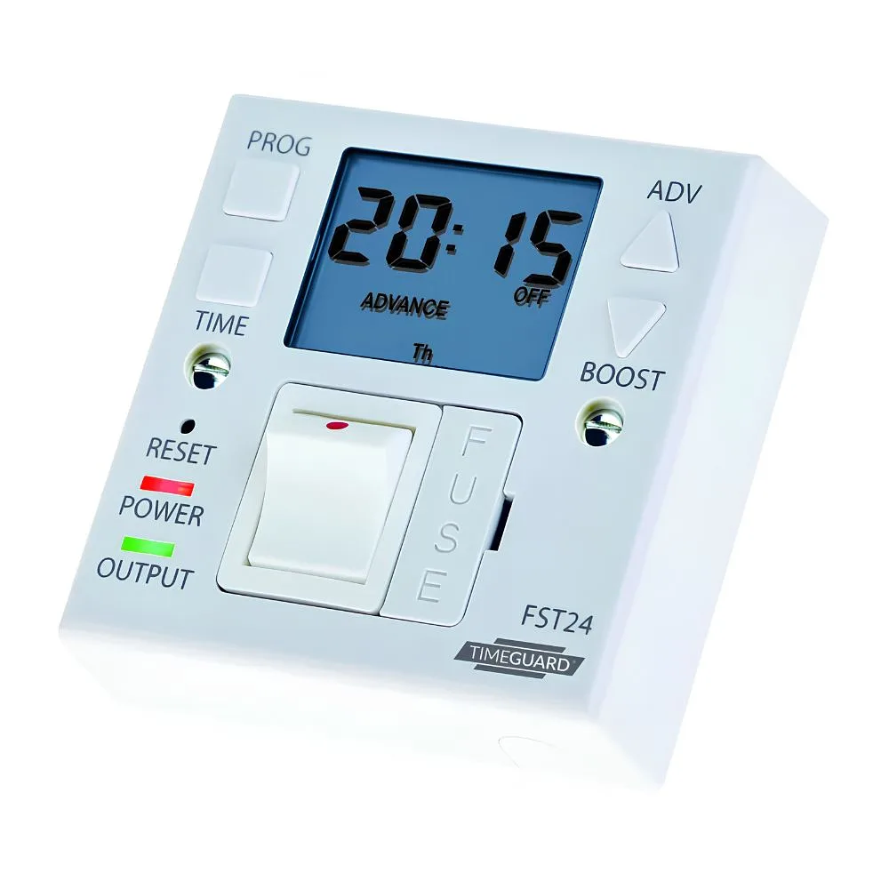 Timeguard | FST24 | 24H | Fused Spur Timeswitch 1 Timeguard FST24 Fused Spur 24 Hour Timeswitch