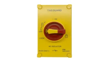 Timeguard IS4N-40AC 40A 4P IP66 Rotary Isolator Switch