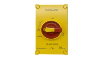 Timeguard IS4N-63AC 63A 4P IP66 Rotary Isolator Switch