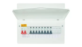 Timeguard | TX1014 | 11 Way Populated Consumer Unit | 8 Type A RCBOs | Type 2 SPD