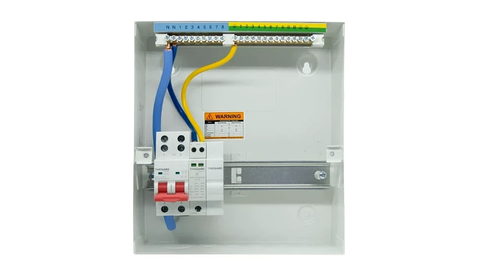 Timeguard | TX1110 | 7 Way Main Consumer Unit | Type 2 SPD 3 Timeguard | TX1110 | 7 Way Main Consumer Unit | Type 2 SPD