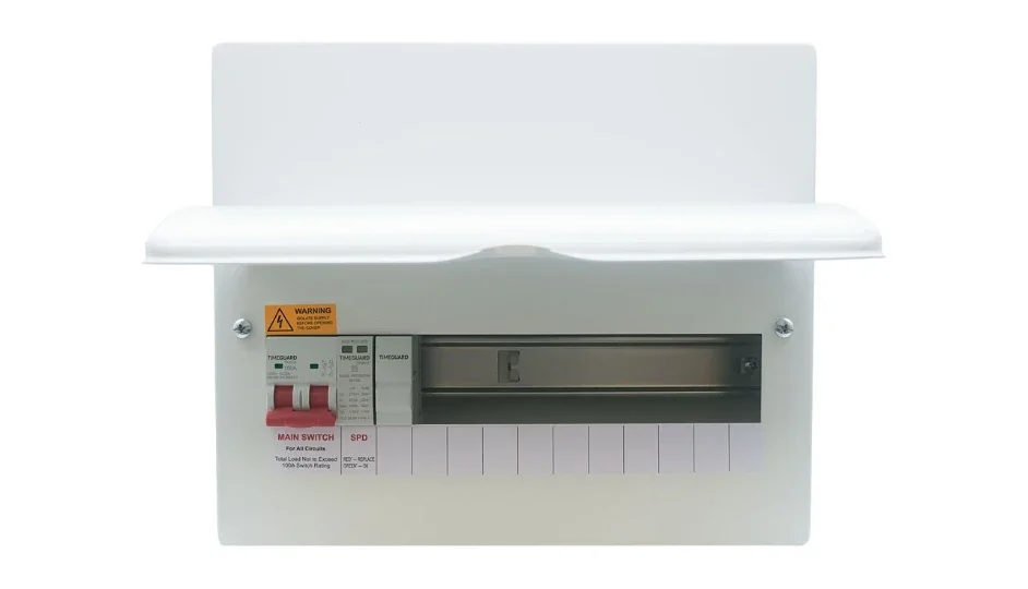 Timeguard | TX1114 | 11 Way Main Consumer Unit | Type 2 SPD 2 Timeguard | TX1114 | 11 Way Main Consumer Unit | Type 2 SPD