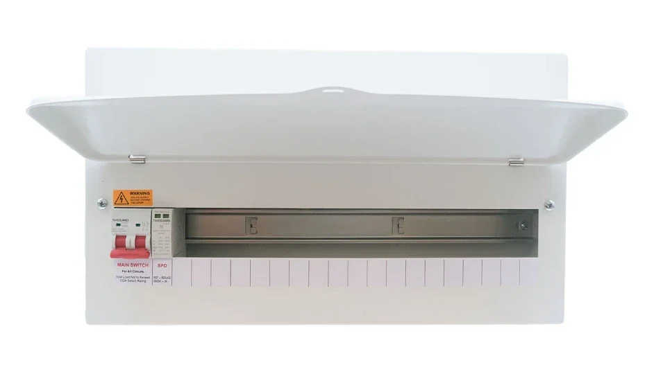 Timeguard | TX1122 | 19 Way Main Consumer Unit | Type 2 SPD 2 Timeguard | TX1122 | 19 Way Main Consumer Unit | Type 2 SPD