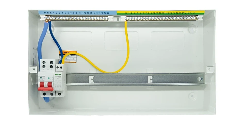 Timeguard | TX1122 | 19 Way Main Consumer Unit | Type 2 SPD 3 Timeguard | TX1122 | 19 Way Main Consumer Unit | Type 2 SPD