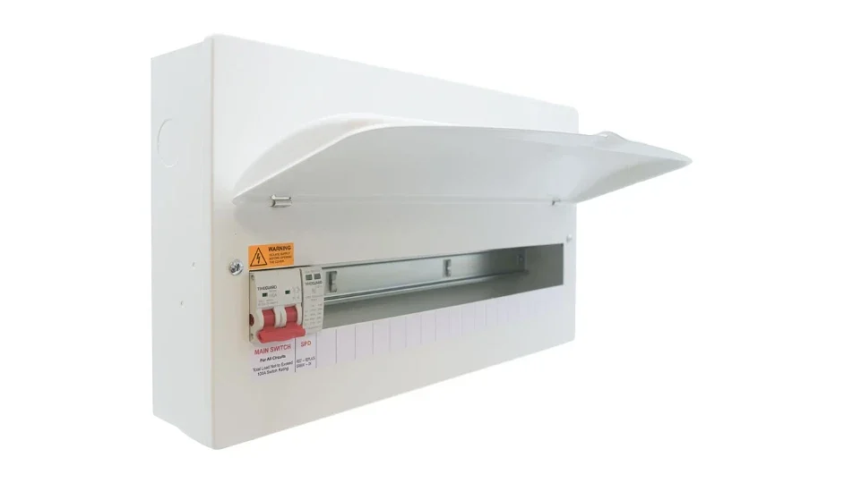 Timeguard | TX1122 | 19 Way Main Consumer Unit | Type 2 SPD 1 Timeguard TX1122 19 Way SPD Consumer Unit