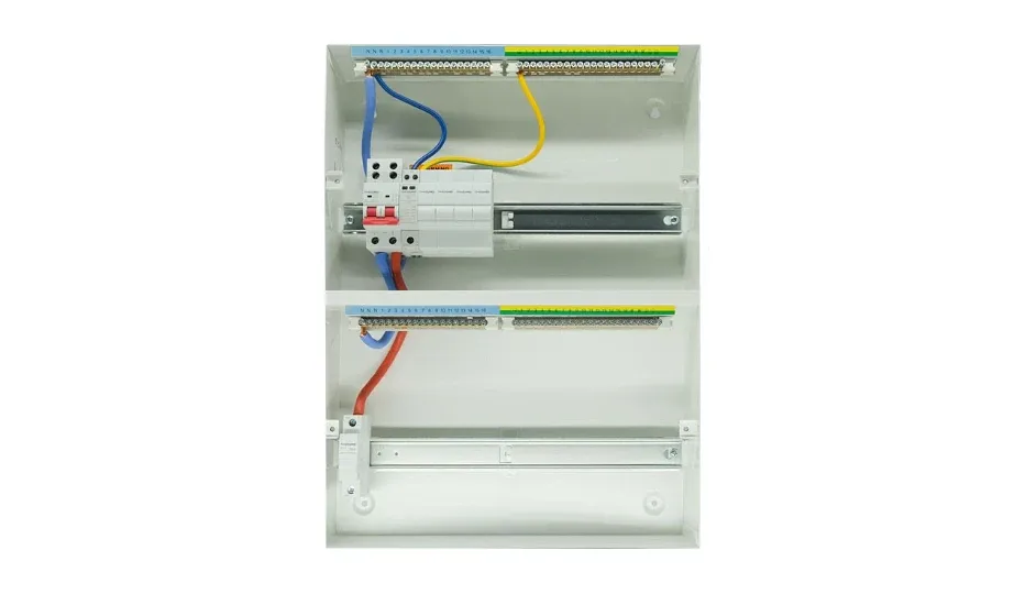Timeguard | TX1232 | 28 Way Main Consumer Unit | Dual Bank | Type 2 SPD 3 Timeguard | TX1232 | 28 Way Main Consumer Unit | Dual Bank | Type 2 SPD