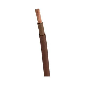25mm 6181Y Brown Flexible Meter Tail - Cut per Meter